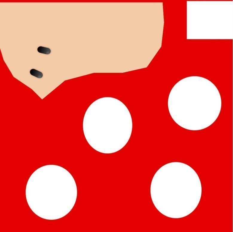 Mario Mushroom Low-poly 3D model_7