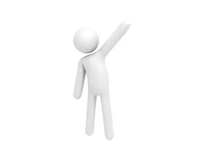Simple Stick Figure model model 3D model