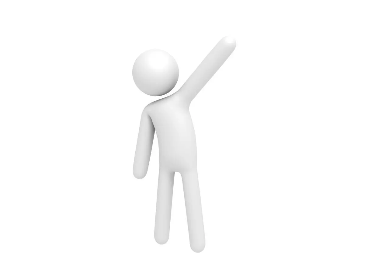 Simple Stick Figure model model 3D model