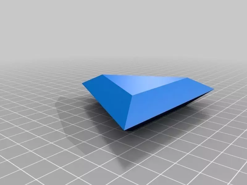 Gem 2 triangle Free 3D print model_0