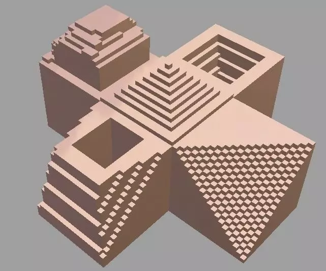 Special shape pen holder 3D print model_0