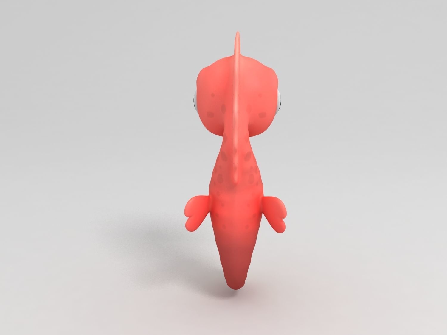 Seahorse 3D model_4