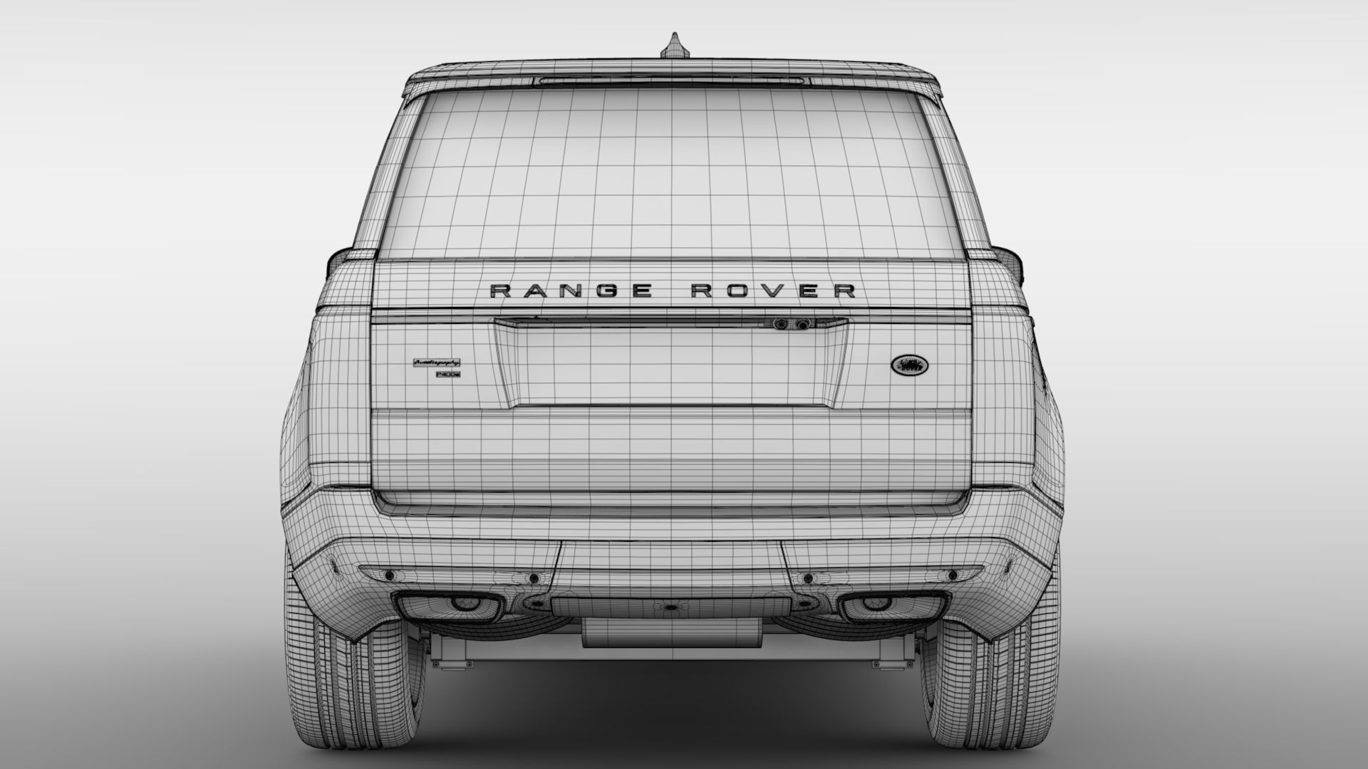 Range Rover Autobiography P400e LWB L405 2018 3D model_17