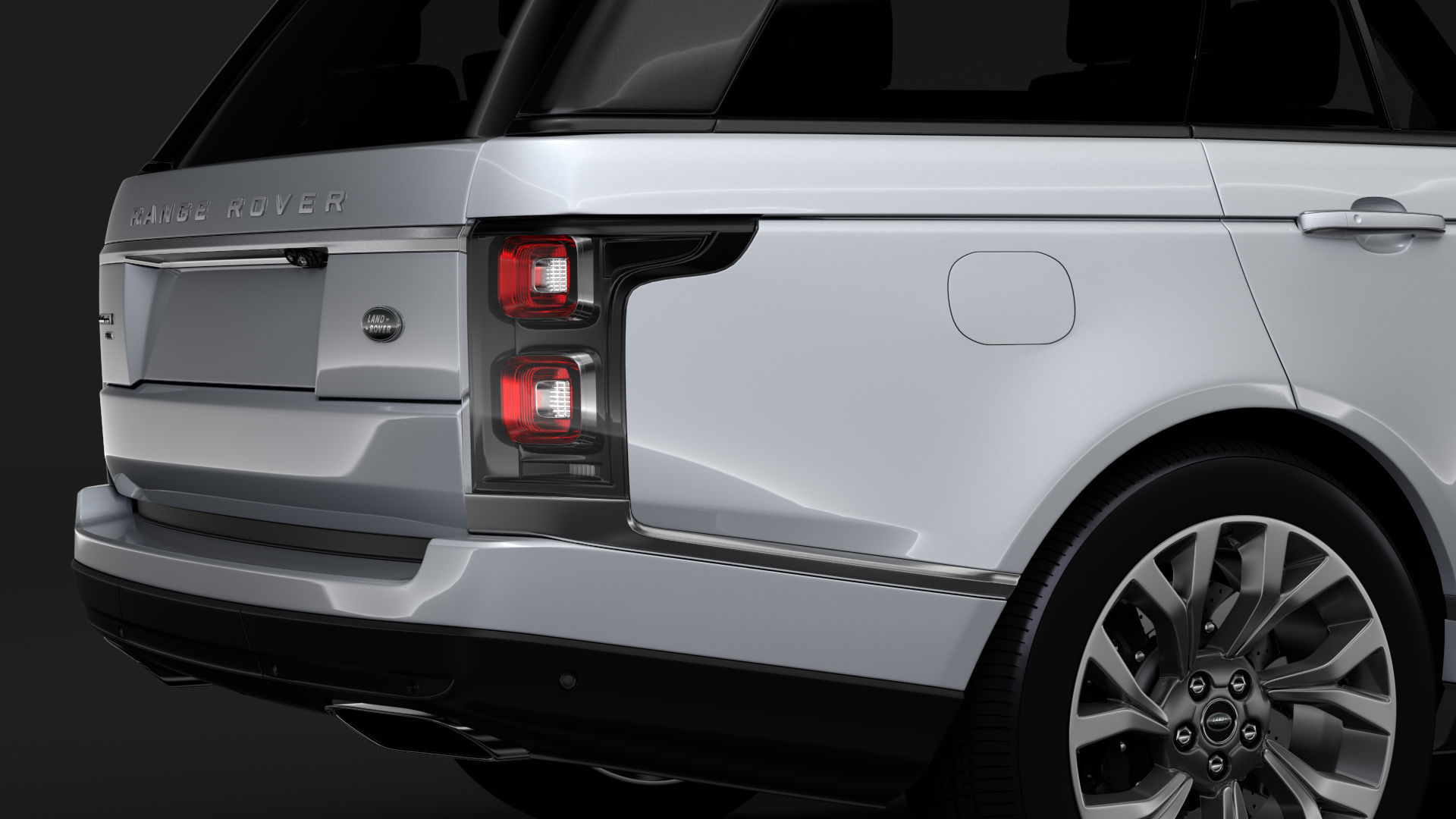 Range Rover Autobiography P400e LWB L405 2018 3D model_7
