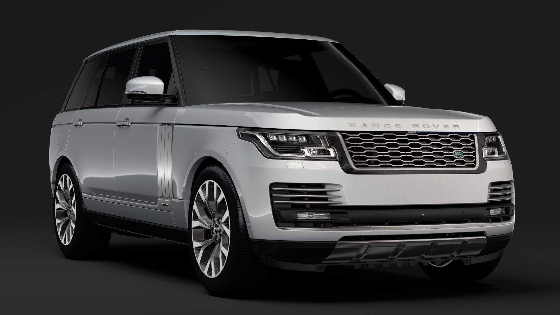 Range Rover Autobiography P400e LWB L405 2018 3D model_2