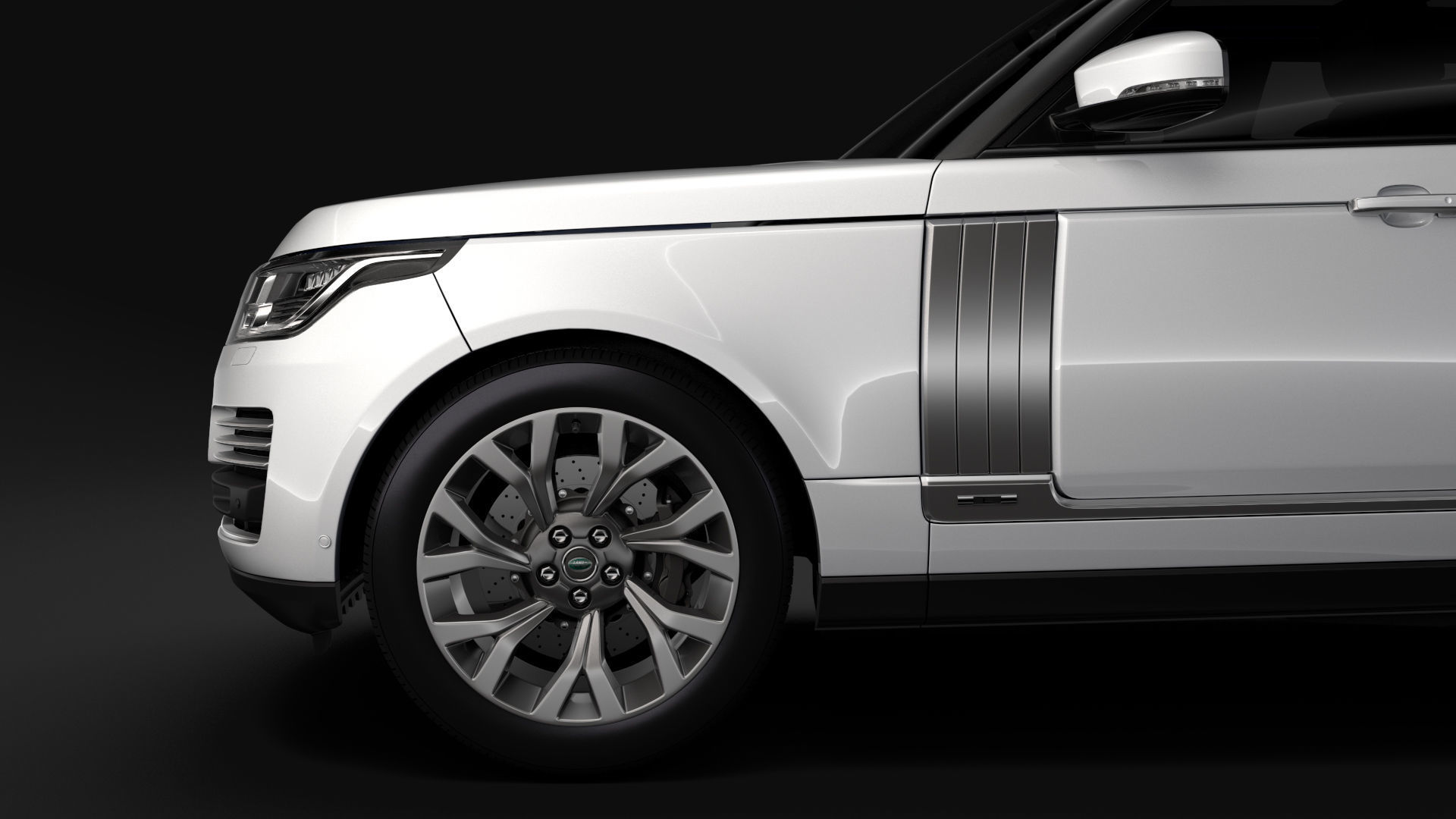 Range Rover Autobiography P400e LWB L405 2018 3D model_10