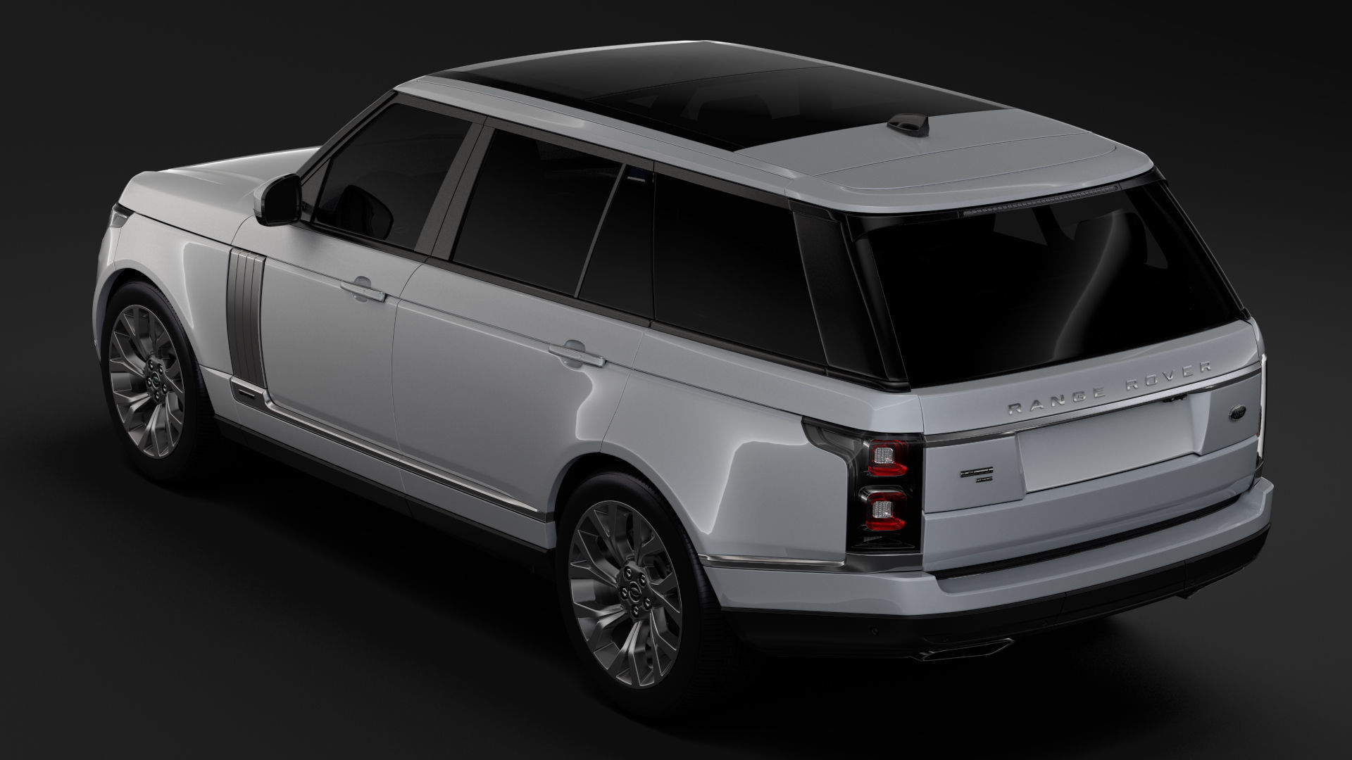 Range Rover Autobiography P400e LWB L405 2018 3D model_8