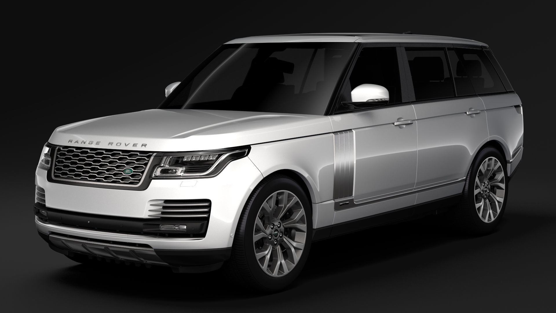 Range Rover Autobiography P400e LWB L405 2018 3D model_1