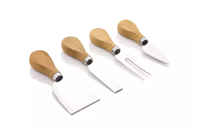 cheeseboard with knives