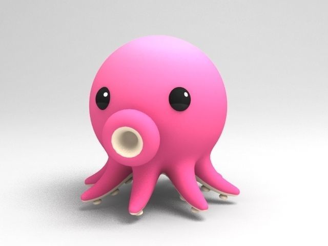 Octopus model 3D model_1