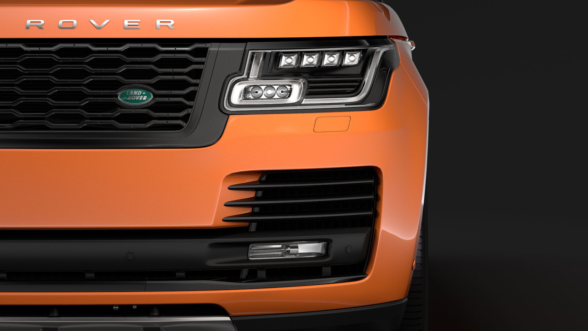 Range Rover HSE Td6 LWB L405 2018 3D model_4