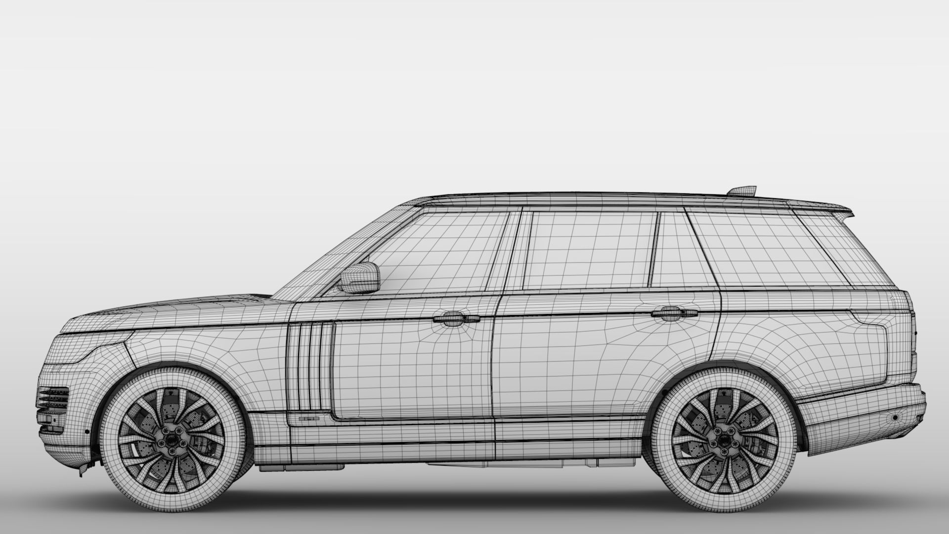 Range Rover HSE Td6 LWB L405 2018 3D model_19