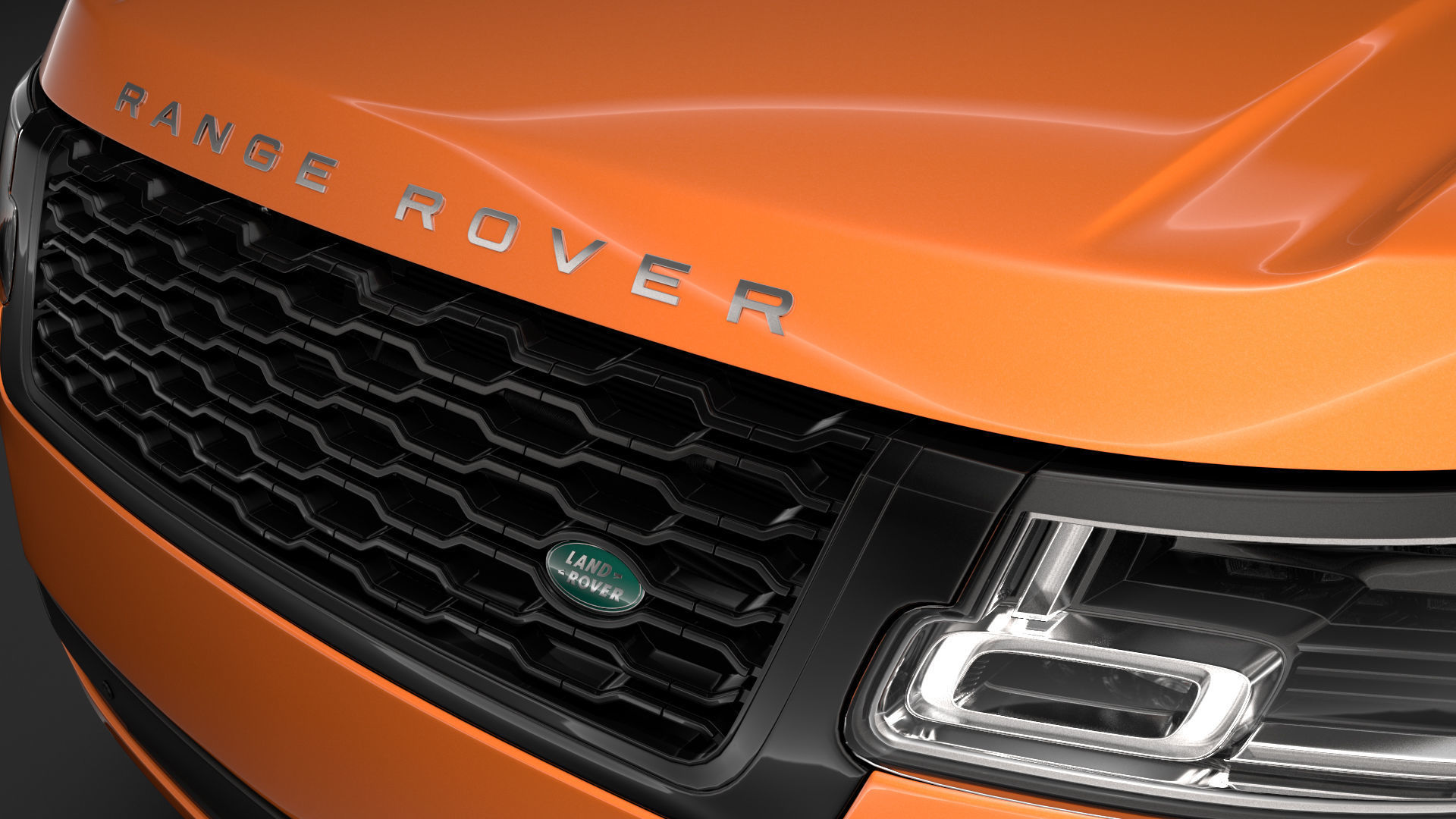 Range Rover HSE Td6 LWB L405 2018 3D model_6