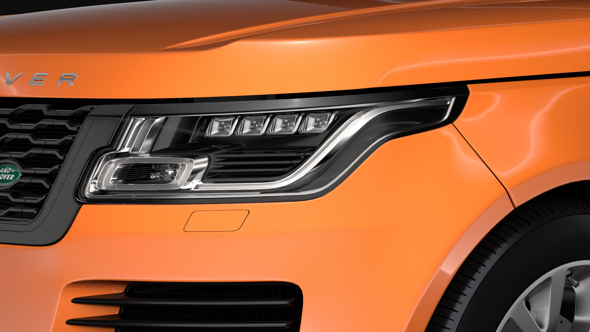 Range Rover HSE Td6 LWB L405 2018 3D model_5