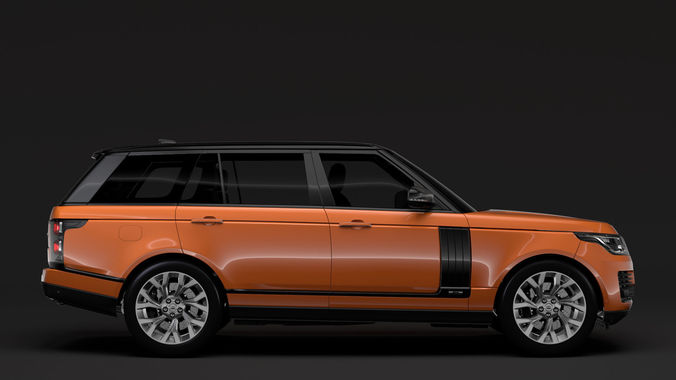 Range Rover HSE Td6 LWB L405 2018 3D model
