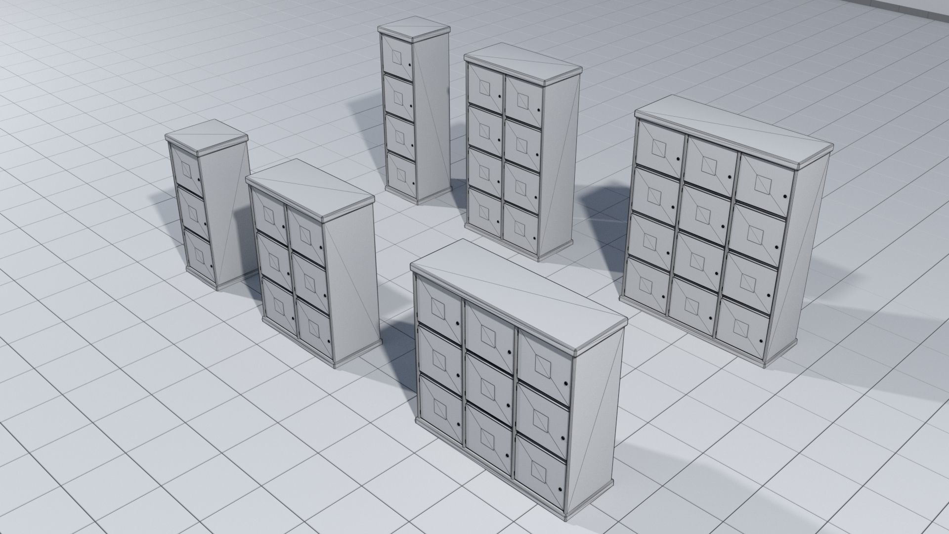 Laboratory pack 3D model_27