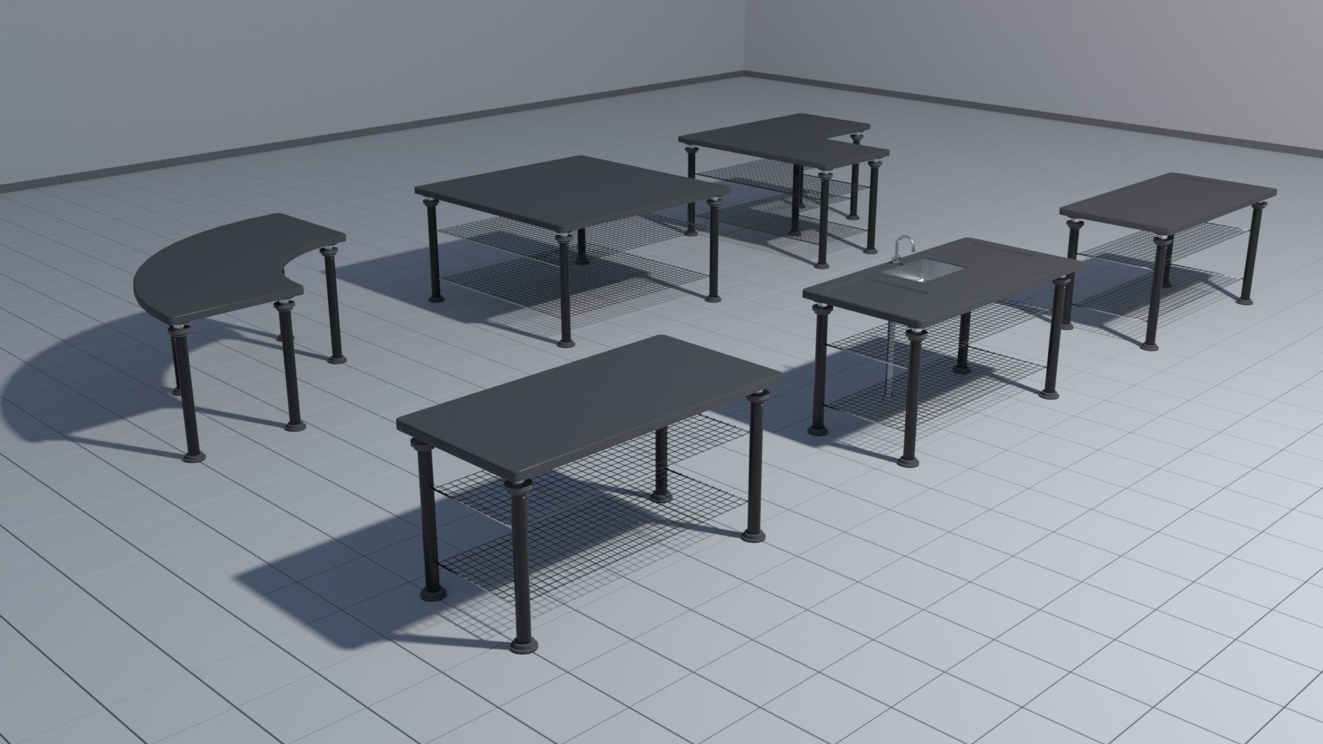 Laboratory pack 3D model_30