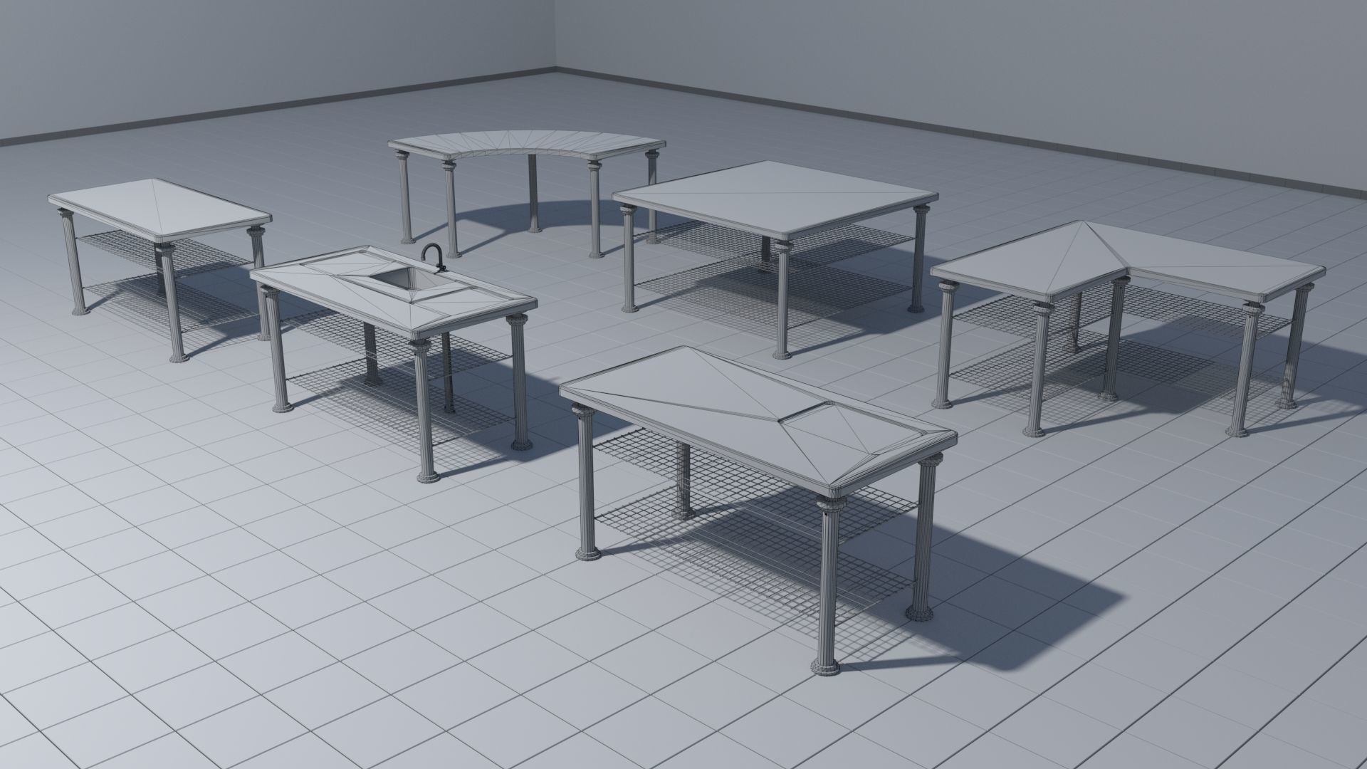 Laboratory pack 3D model_33