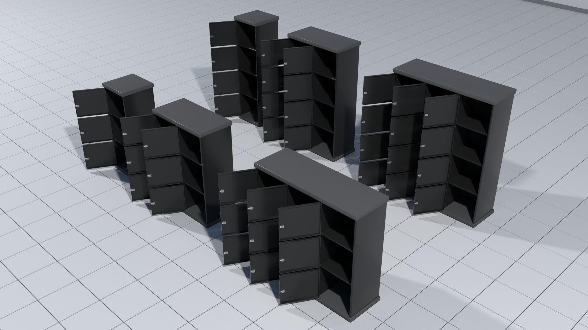 Laboratory pack 3D model_28