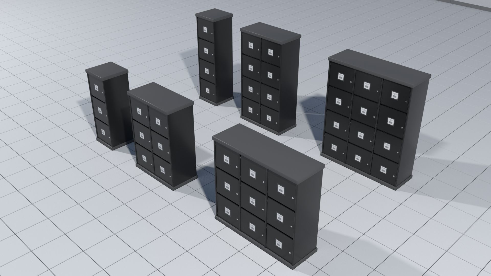 Laboratory pack 3D model_26