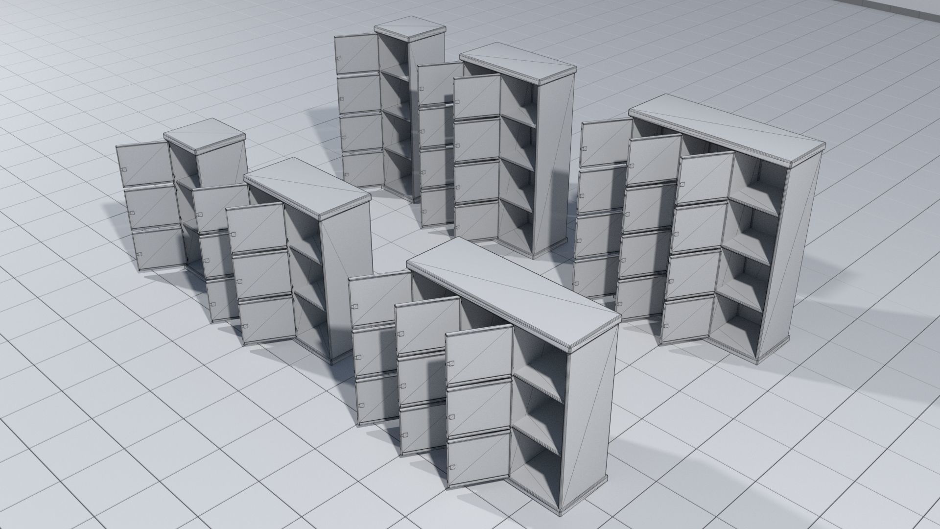 Laboratory pack 3D model_29