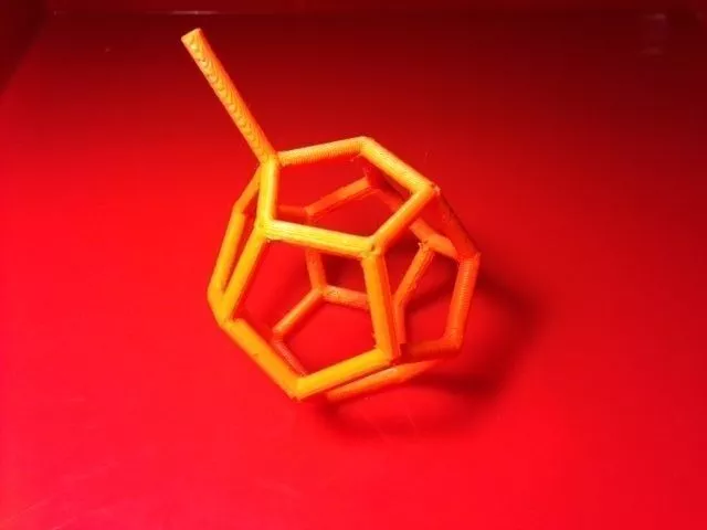 Dodecabubbles tetrahedron Free 3D print model