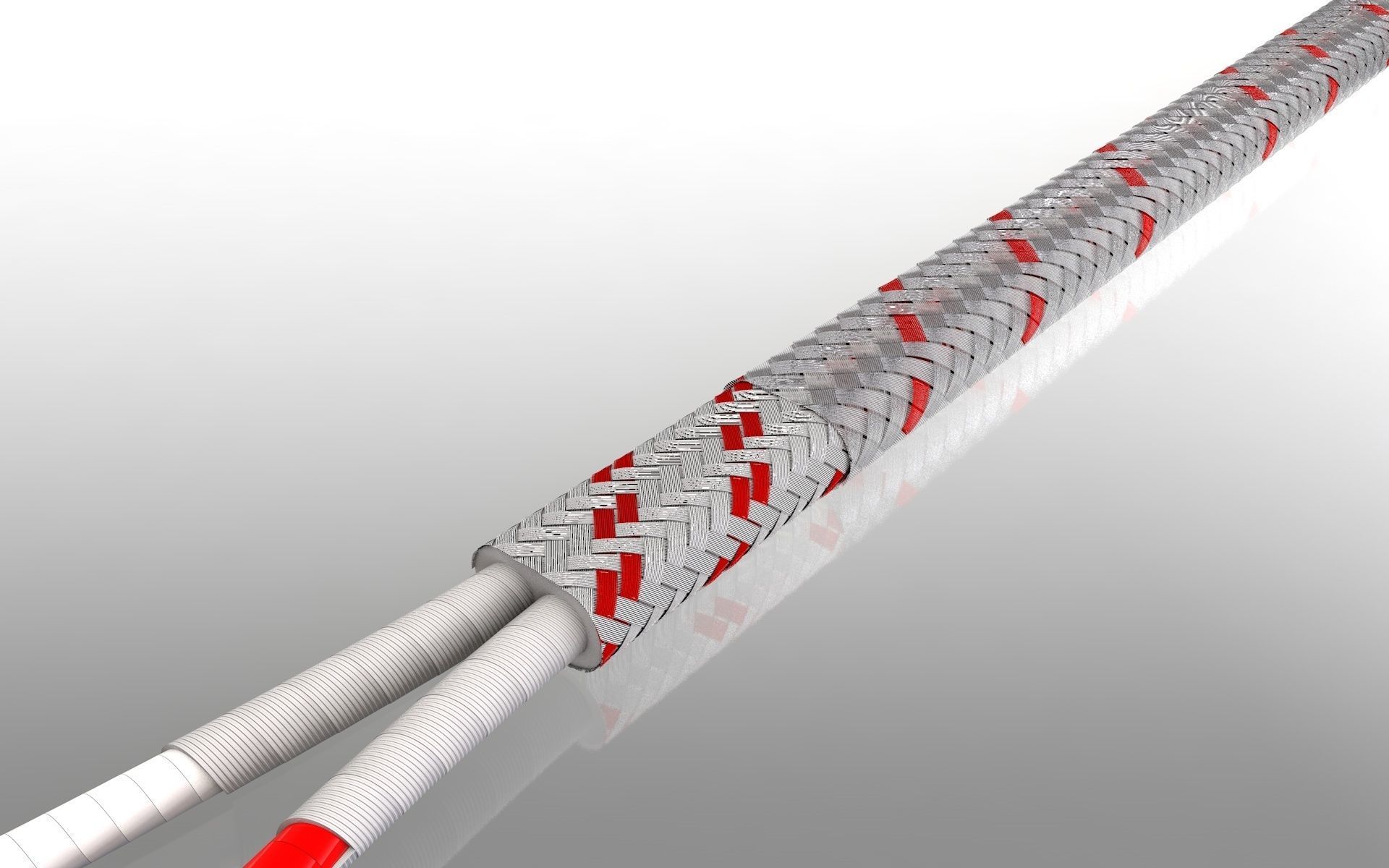 Thermo Couples Electric Cable 3D model_7