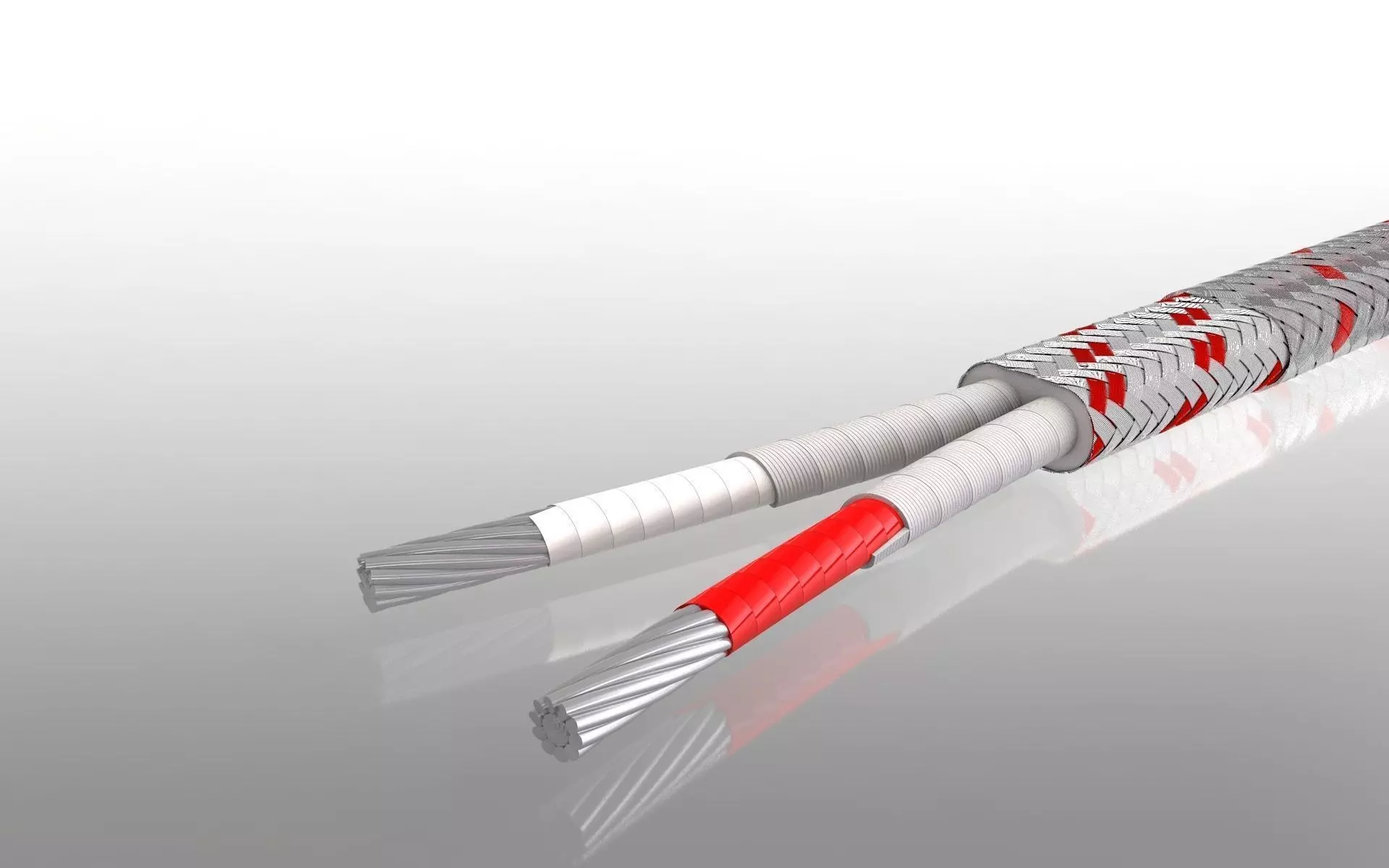 Thermo Couples Electric Cable 3D model_0