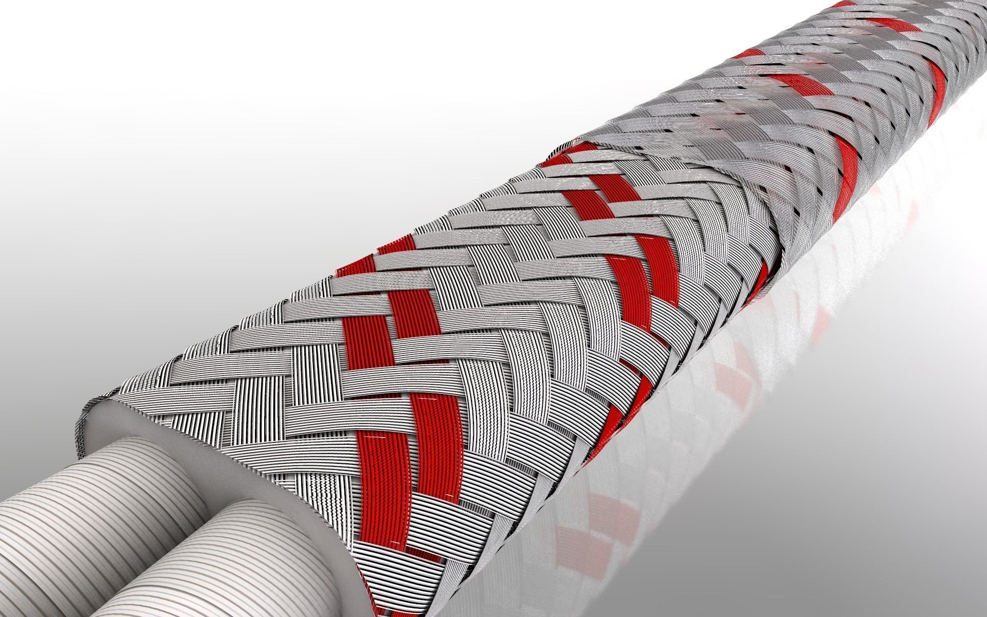 Thermo Couples Electric Cable 3D model_9