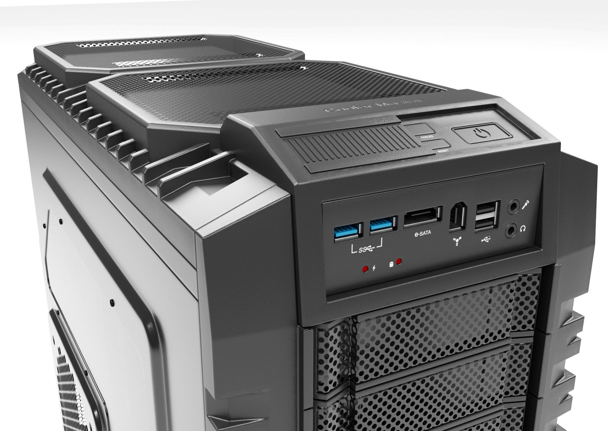 Cooler Master PC Case 3D model_4