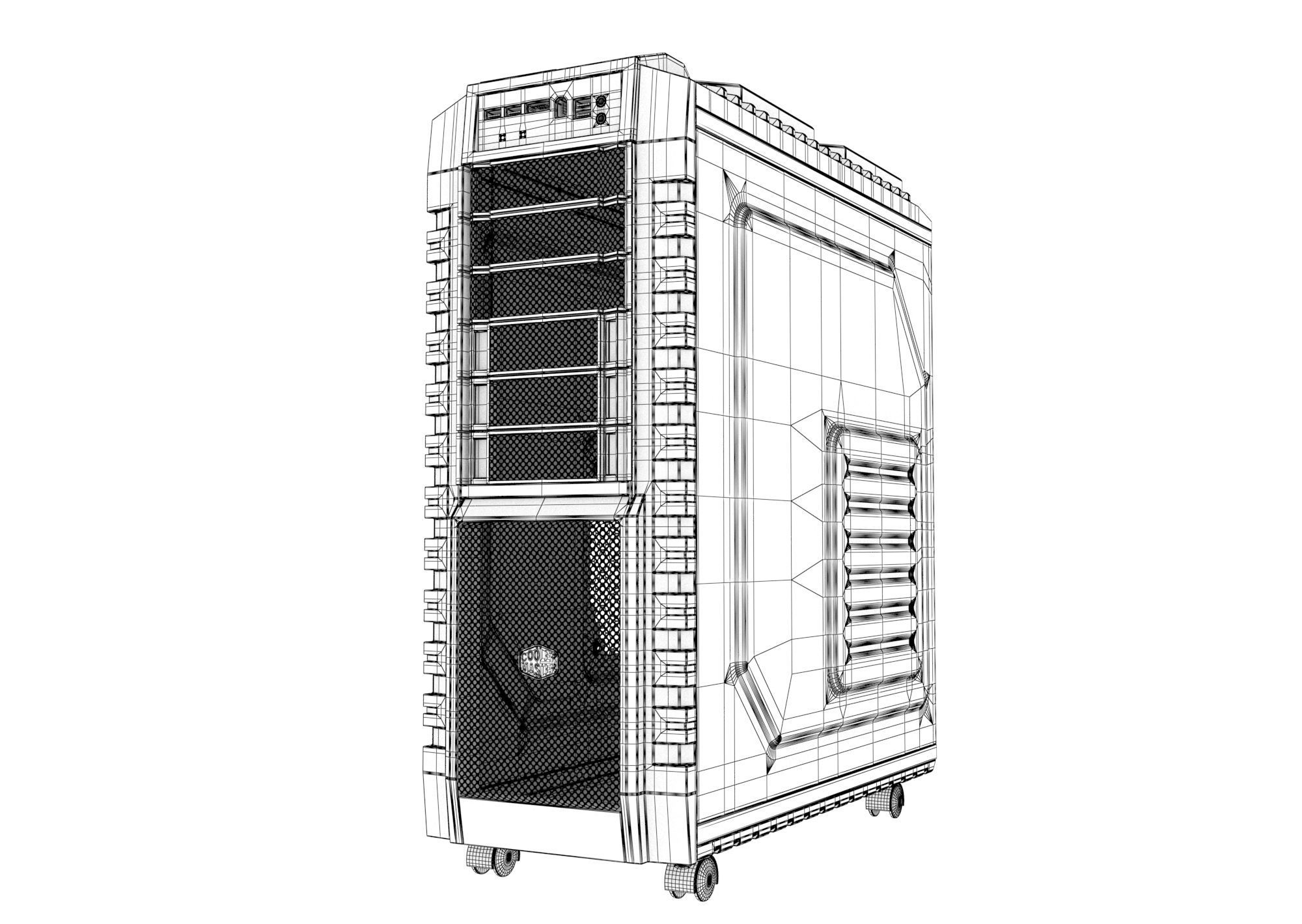 Cooler Master PC Case 3D model_6