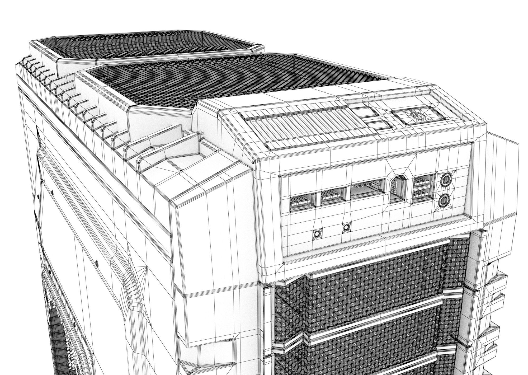 Cooler Master PC Case 3D model_8