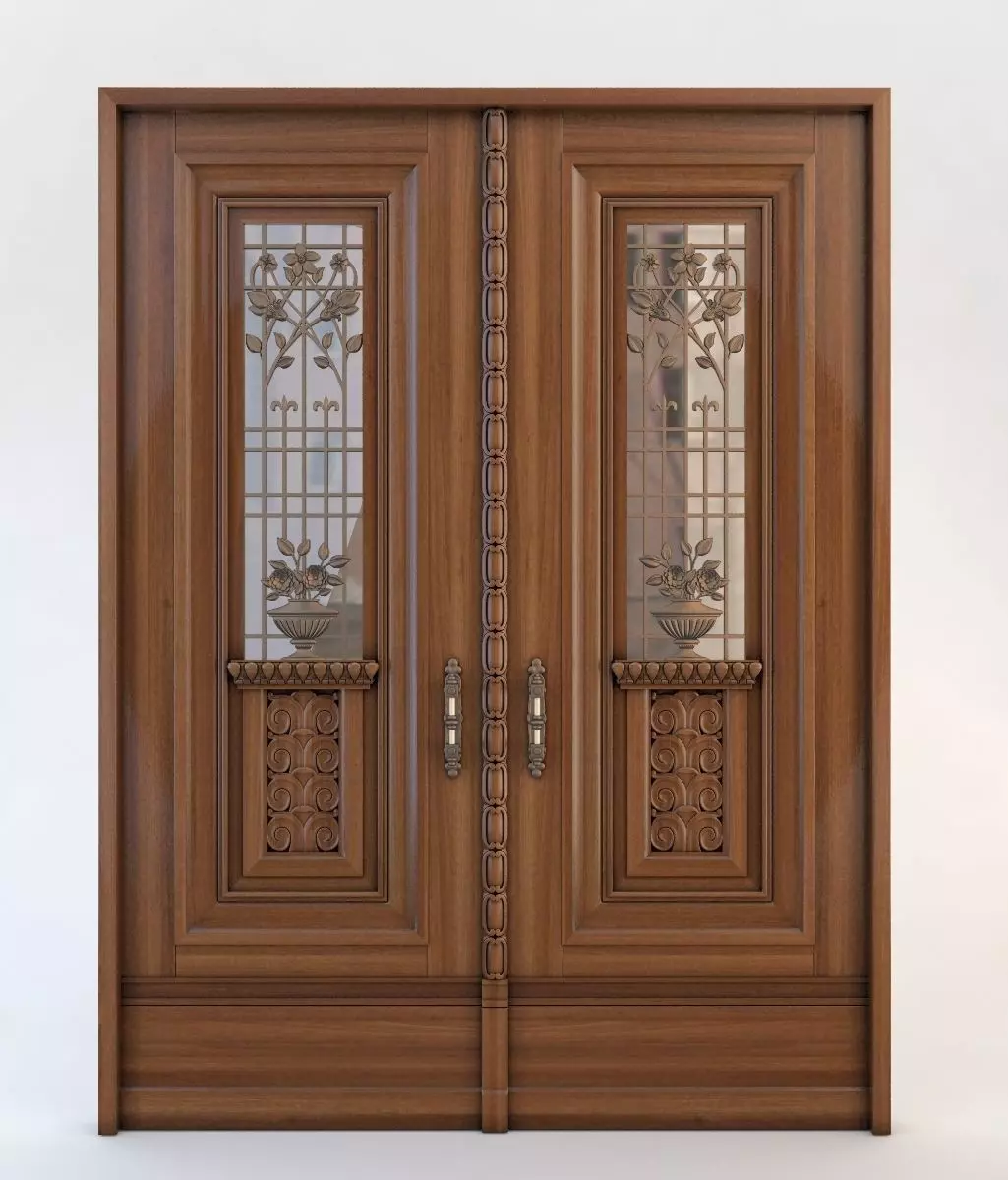 Classic Doors 3D model_0