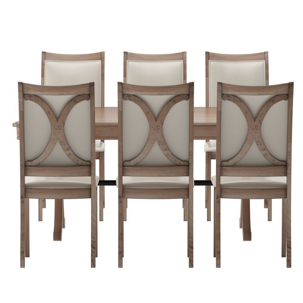 Regina 7 Piece Dining Set 3D model_4