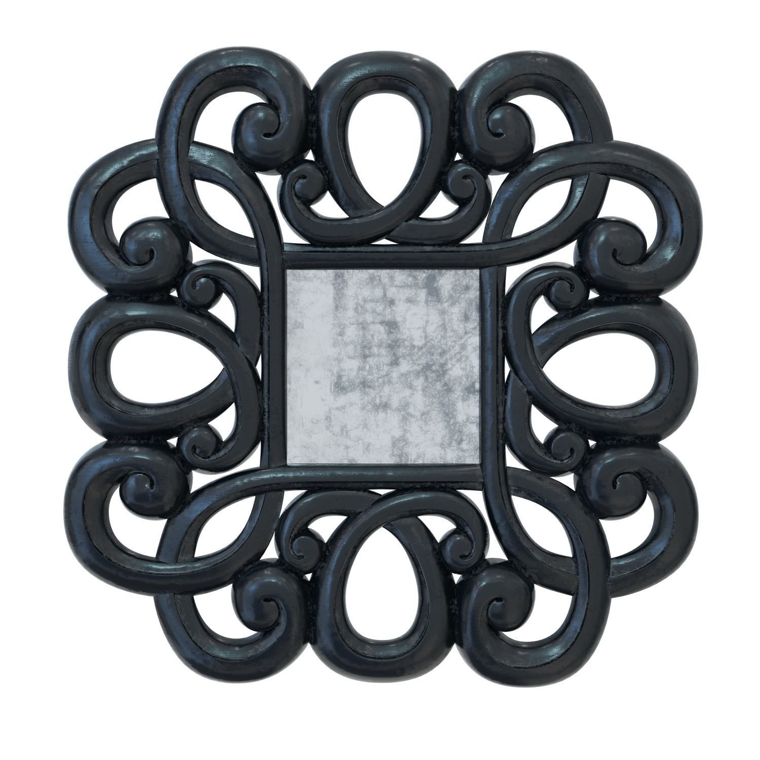 Mirror Burke Decor Home 3D model CGTrader