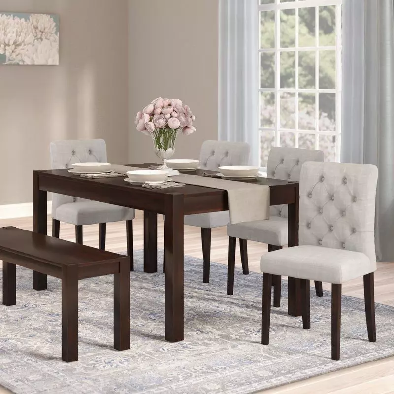 Gardners 6 Piece Dining Set 3D model_0