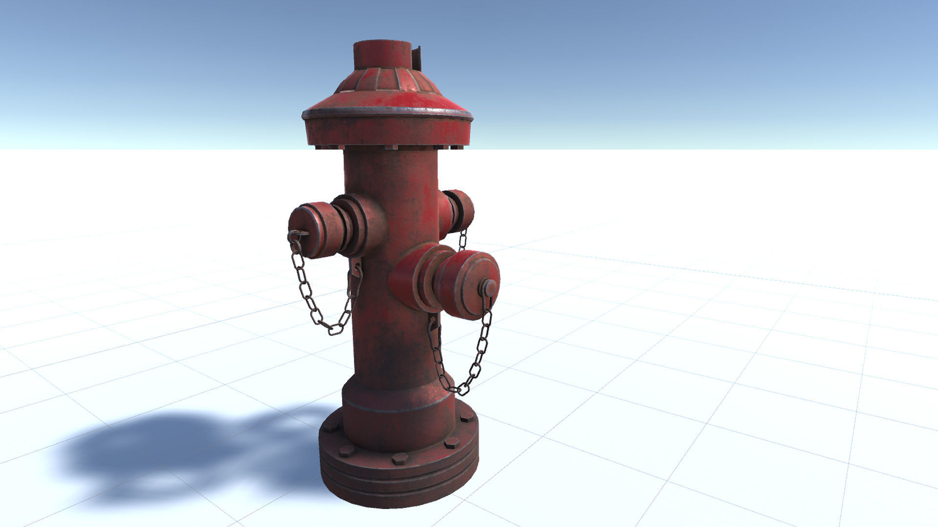 Fire Hydrant 3D model_4