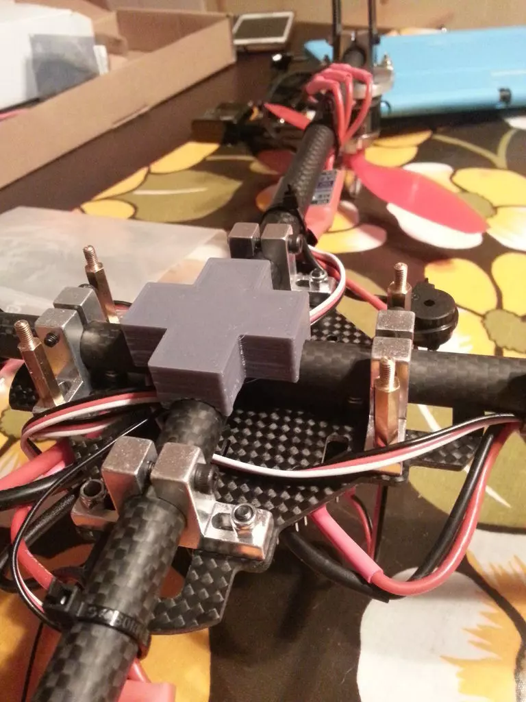 Turnigy Talon 12mm Frame Support by CR Free 3D print model_0