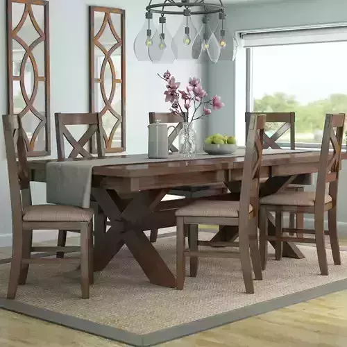 Isabell 7 Piece Dining Set