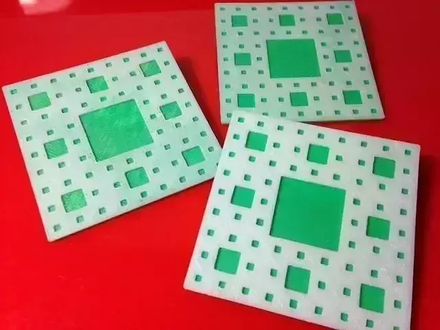 Menger coaster Free 3D print model