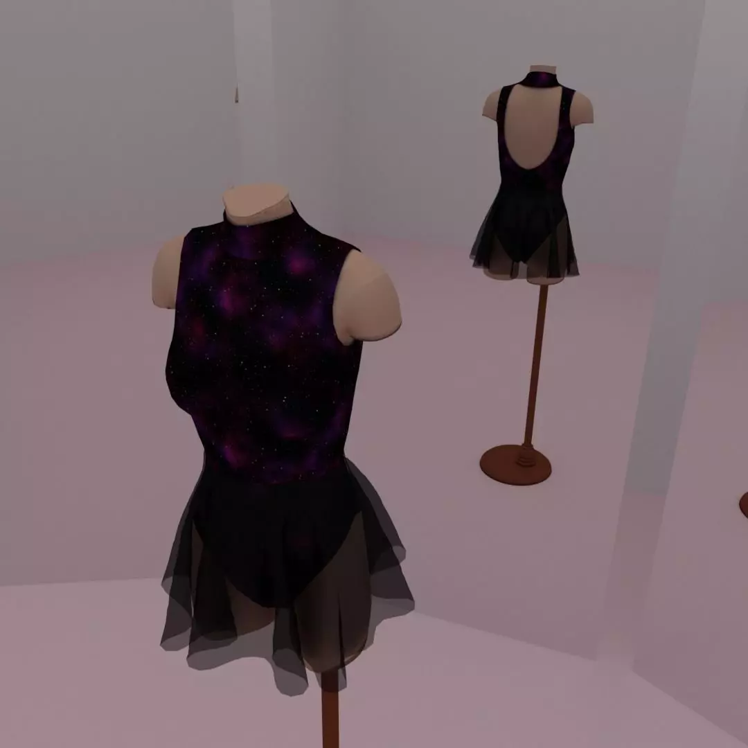 Sapce Ballerina Free 3D model