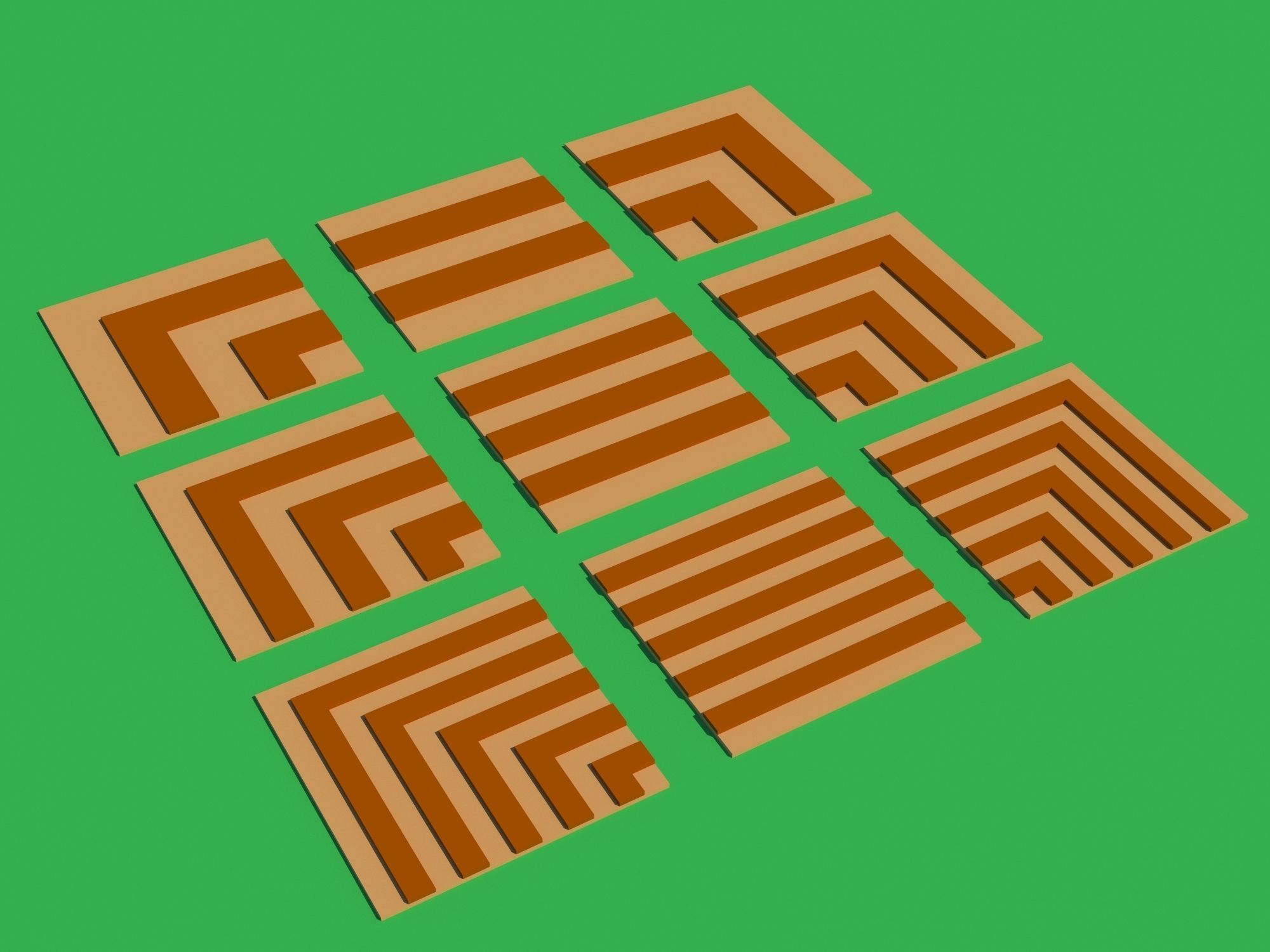 Pack 116 models for farm low poly Low-poly 3D model_11