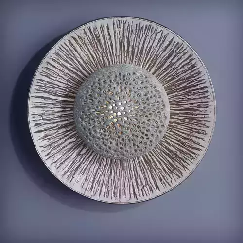 Danish ceramic wall sconce