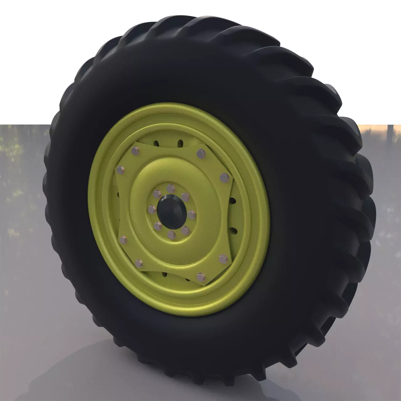 Tractor tyre 3D model