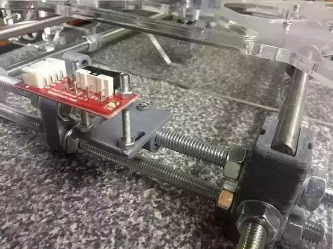 Y-Axis Adjustable EndStop v1 2 Holder 3DCR