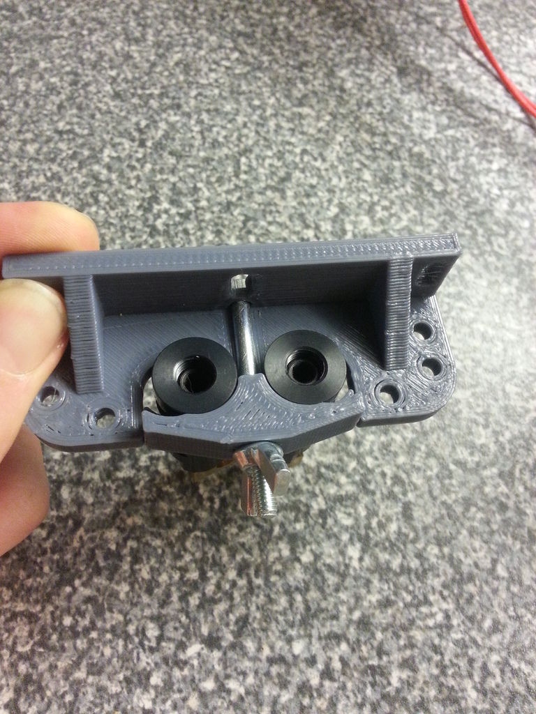 3DCR Double - Dual extruder for Prusa i3 Free 3D print model_8