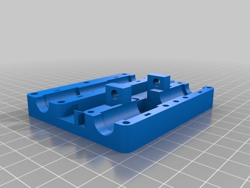 3DCR Double - Dual extruder for Prusa i3 Free 3D print model_9