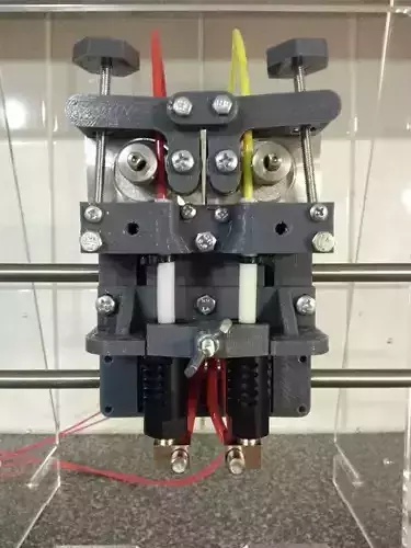 3DCR Double - Dual extruder for Prusa i3