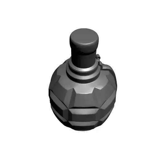 Bottle of grenade 3D print model