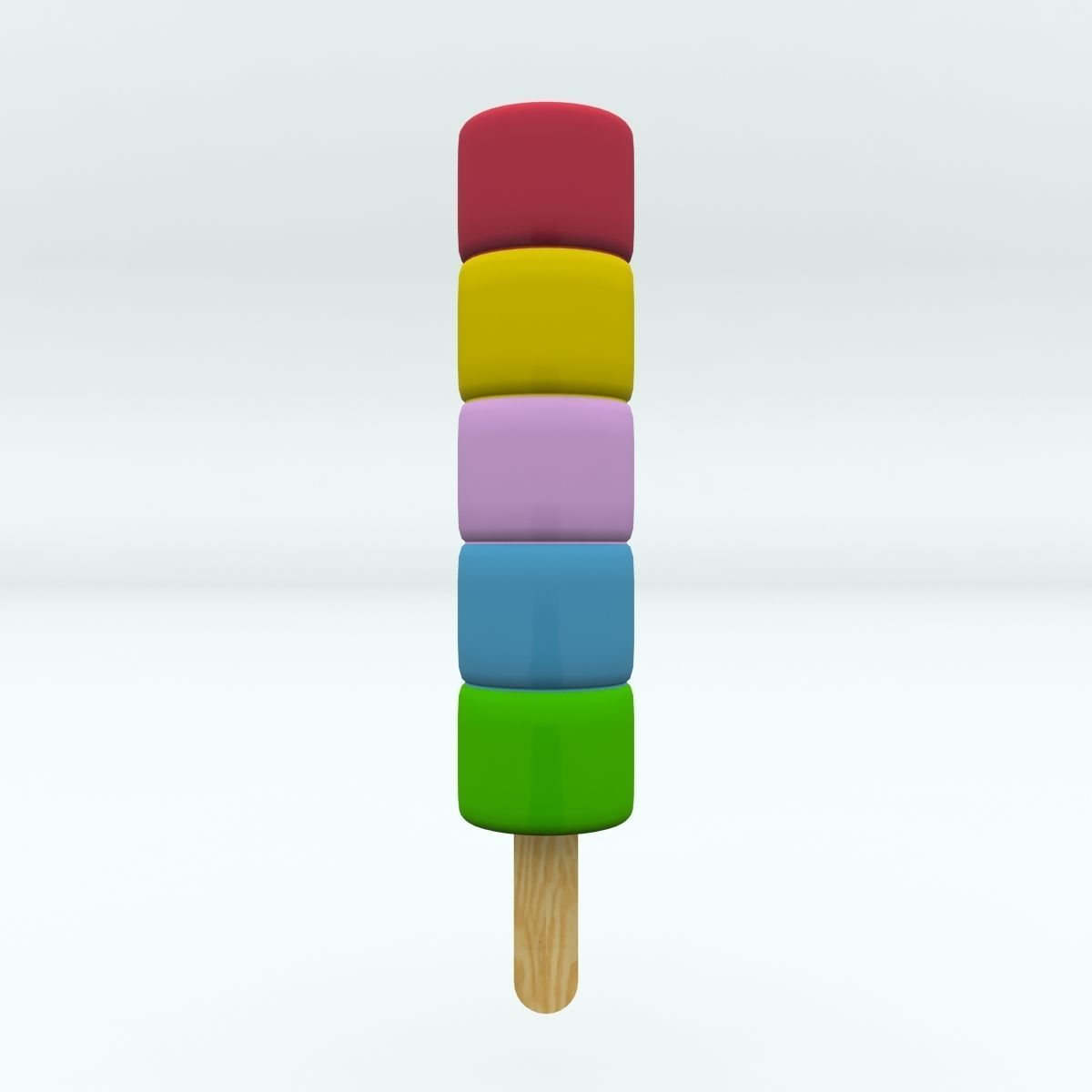 Ice Lolly Collection 3D model_8